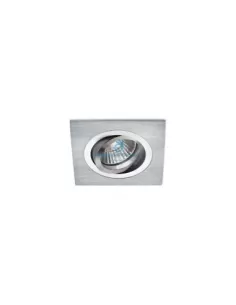 Gea luce gfa113 Foco empotrable cuadrado orientable gu10 1x50w blanco